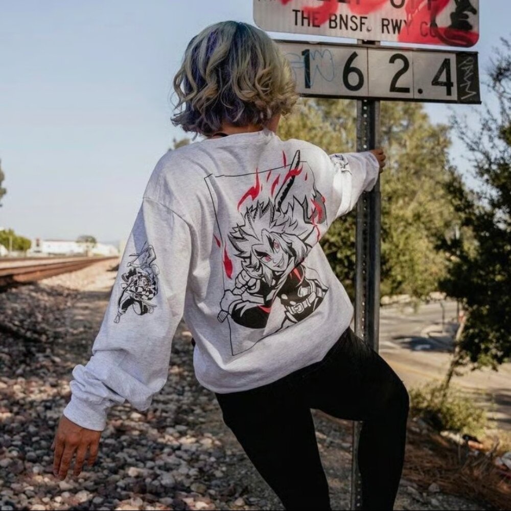 Demon Slayer Rengoku Sweater